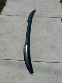 Mach E rear wing spoiler trunk