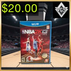 *SEALED* NBA 2K13 Wii U 2012 Release Year: 2012