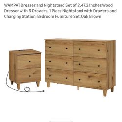 New Chest And Nightstand 