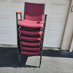 6 heavy Duty arm Chairs  all for  $50 or $10 each