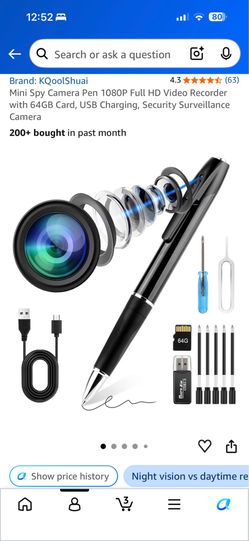 Camera pen