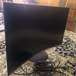 27 inch curved Samsung monitor with HDMI