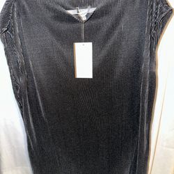 BNWT Black Sleeveless Ribbed Top Size XL