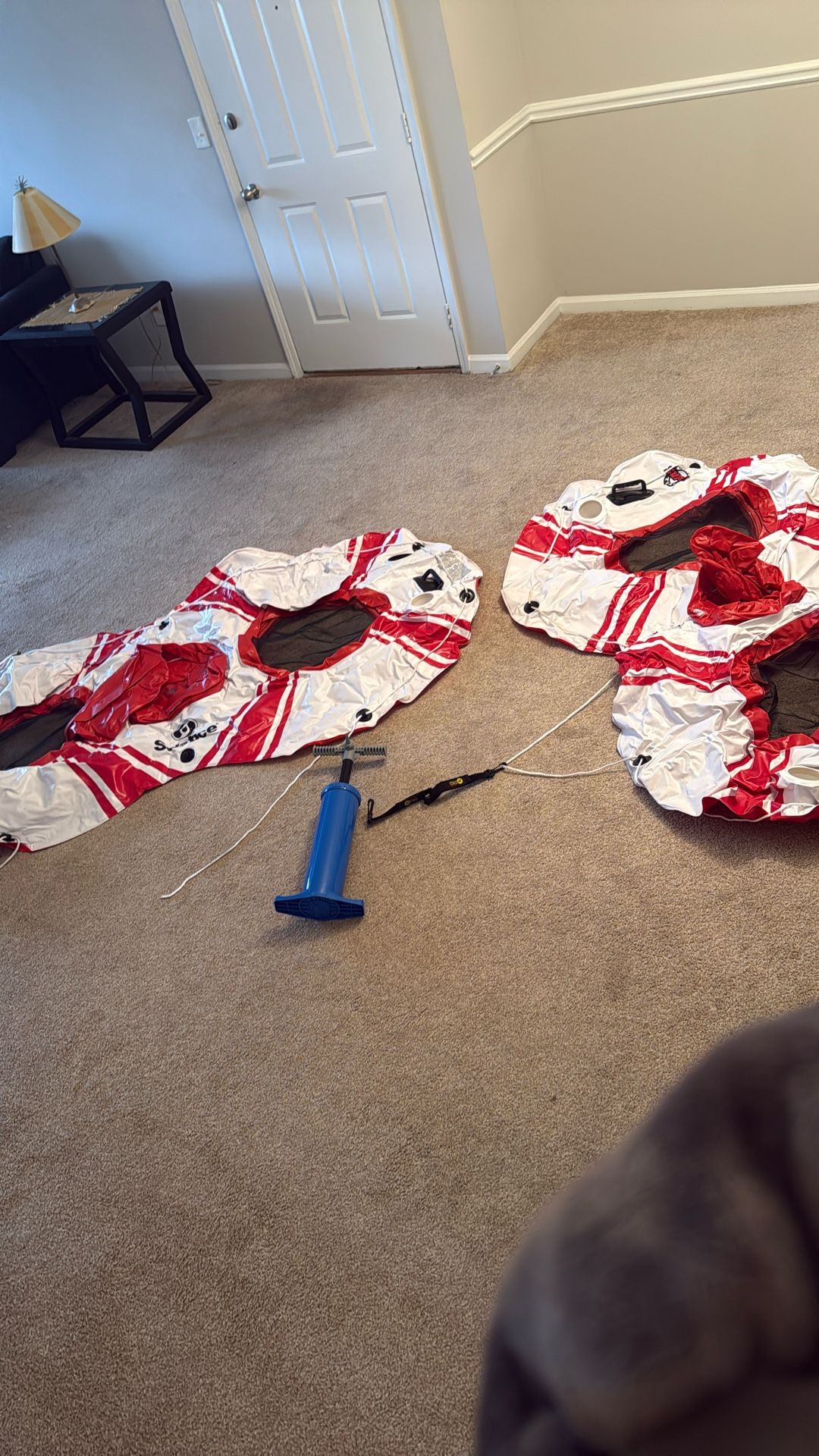 2 River tubes (Each Two Seaters)