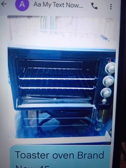 Brand new electric toaster oven