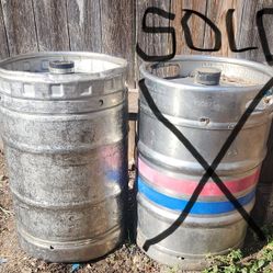 Empty Beer Keg