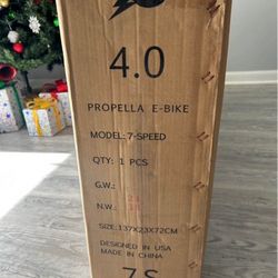 PROPELLANT ELECTRIC BIKE