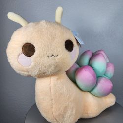 22" HUGE Plush Goals Yellow Sage Succulent Snail