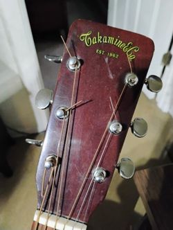 1974 Takamine F-340 W/Pickup & Case