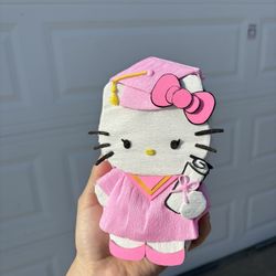Mini Hello Kitty Graduating Piñata 
