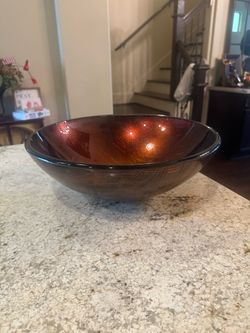 Beautiful Decorative Glass Vessel Bathroom Sink