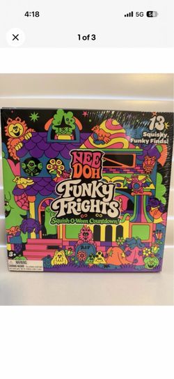 Nee-Doh Funky Frights Squish-O-Ween Countdown Calender