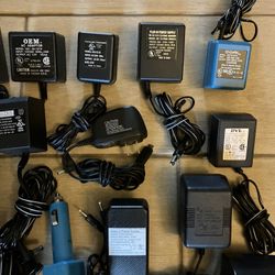 Chargers (20) AC/DC. $35 For All.