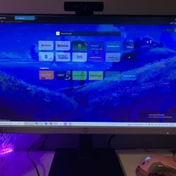 HP 24MH 28 inch display monitor