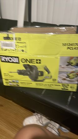 ryobi  18 v  35' drain auger