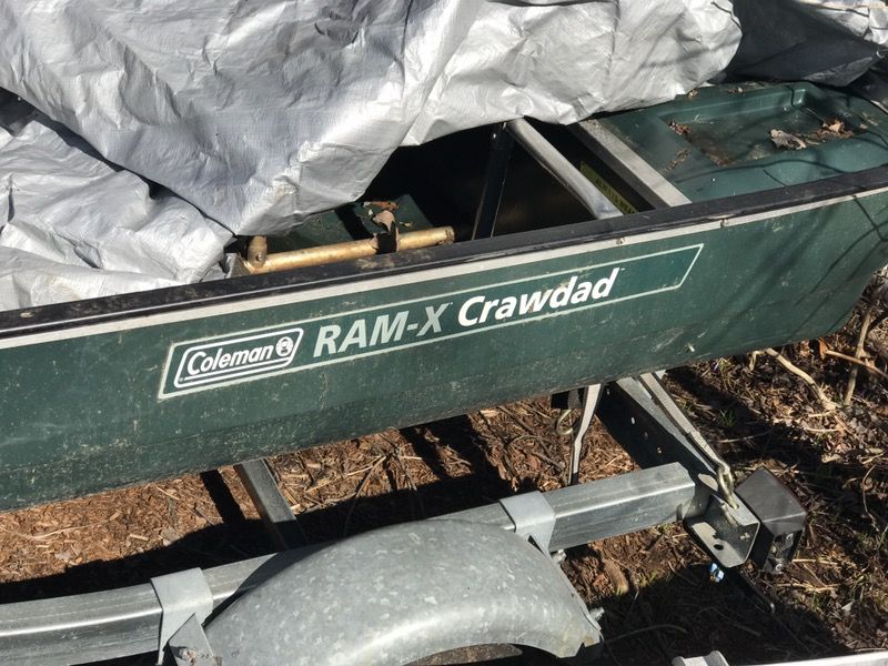 RAM-X Crawdad boat and trailer! Best offer takes it