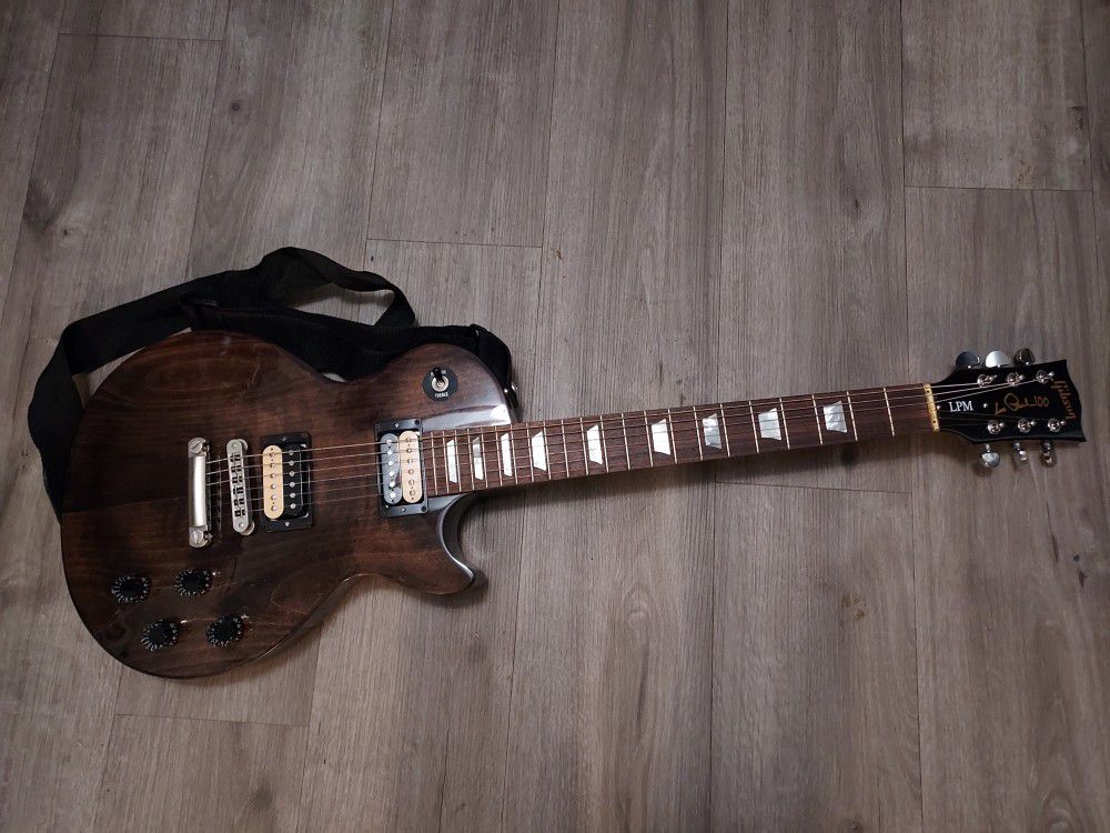 Gibson LPM 2015 Translucent Ebony Guitar