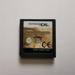 NEW NINTENDO DS CALL OF DUTY MODERN WARFARE MOBILIZED