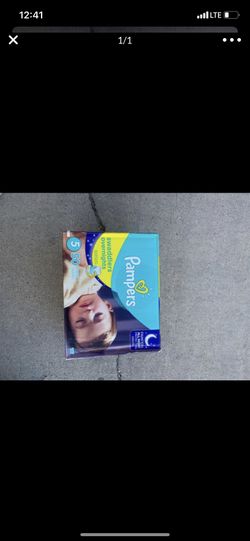 Pampers Swaddlers Overnights Diapers Size 5 50 Count