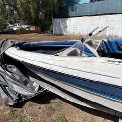 Bayliner open bow 50 hp