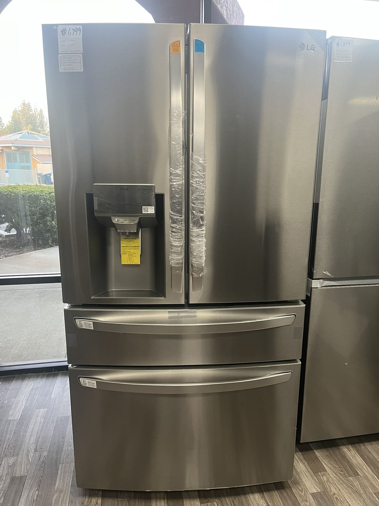 Stainless Steel French Door Refrigerator With Full-Convert Drawer Was$4000