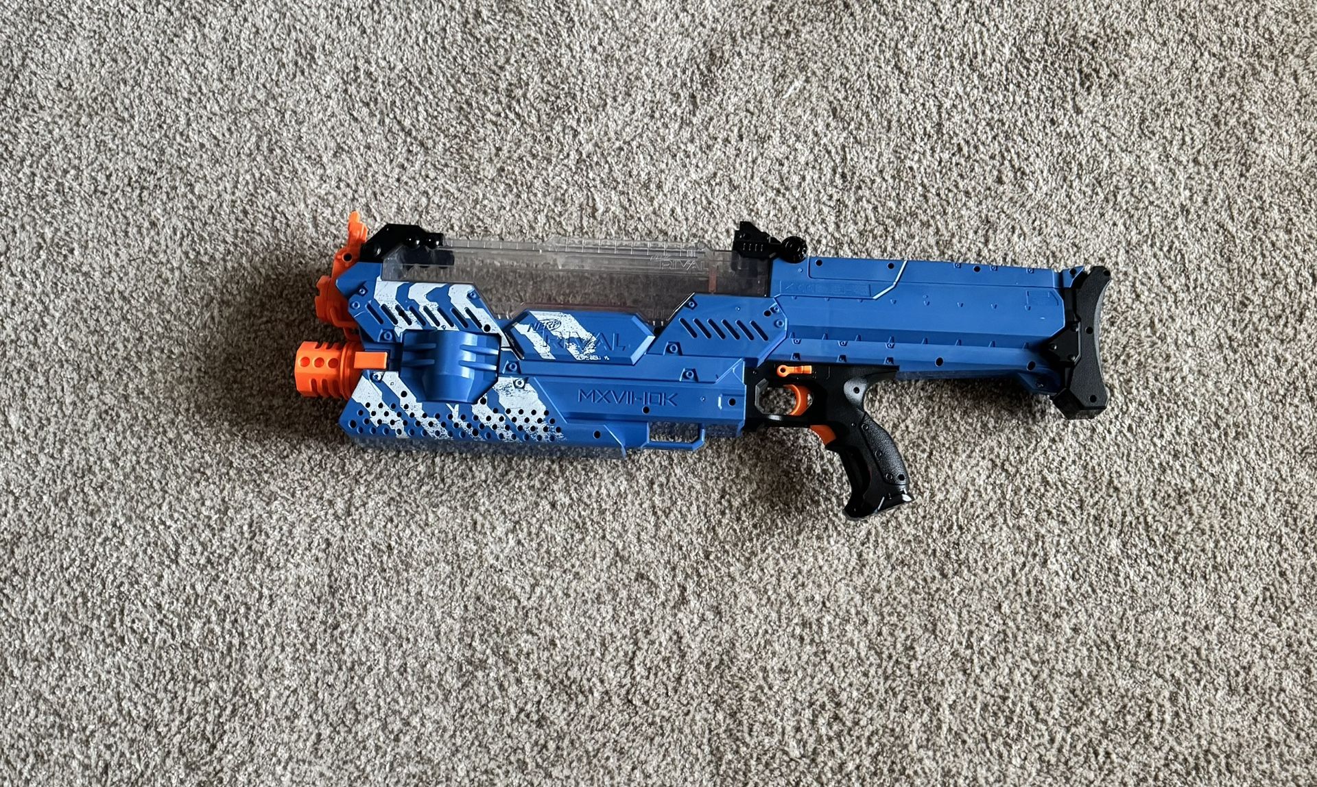 Nerf Rival Nemesis MXVII-10K With Nerf Rival Rechargeable Batterie