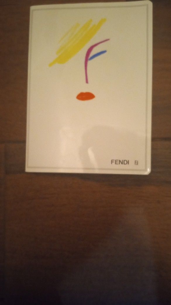 Authentic Fendi New Unused Journal