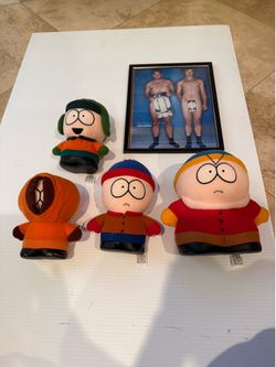 South Park plushies 1998 set of four