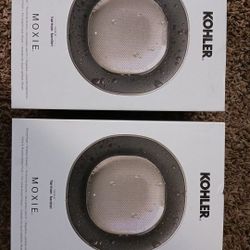 Two Brand New Kohler Moxie Bluetooth Showerheads