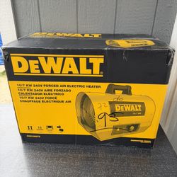 Dewalt 10,000-Watt Forced Air Electric Indoor Furnace Space Heater with Thermostat