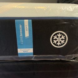 TempurPedic LuxeBreeze Soft King 13” Mattress – Premium Cooling Comfort | New & Factory Sealed