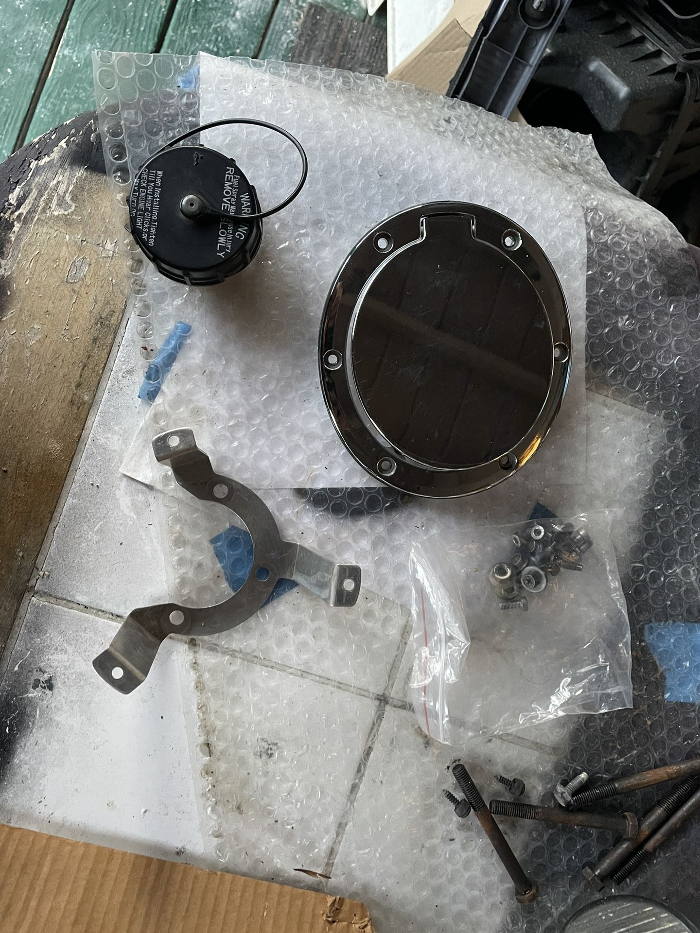 Chrome Gas Cap Miata NB