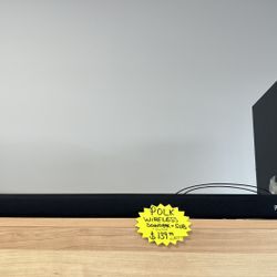 Polk Wireless Soundbar + Sub
