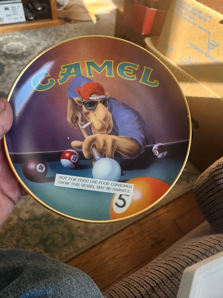 Brand New Collectors Plate By Camel