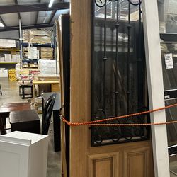 36 x96' Valencia Clear Glasscraft Door