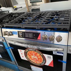 Gas Stove 30” Front Control With Stone- Baked Pizza, Great Deal!Take It For Zero Down Ask For Details