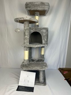 🌼🐯❤️ 44" Cat Tree Scratcher!🌼❤️🐯