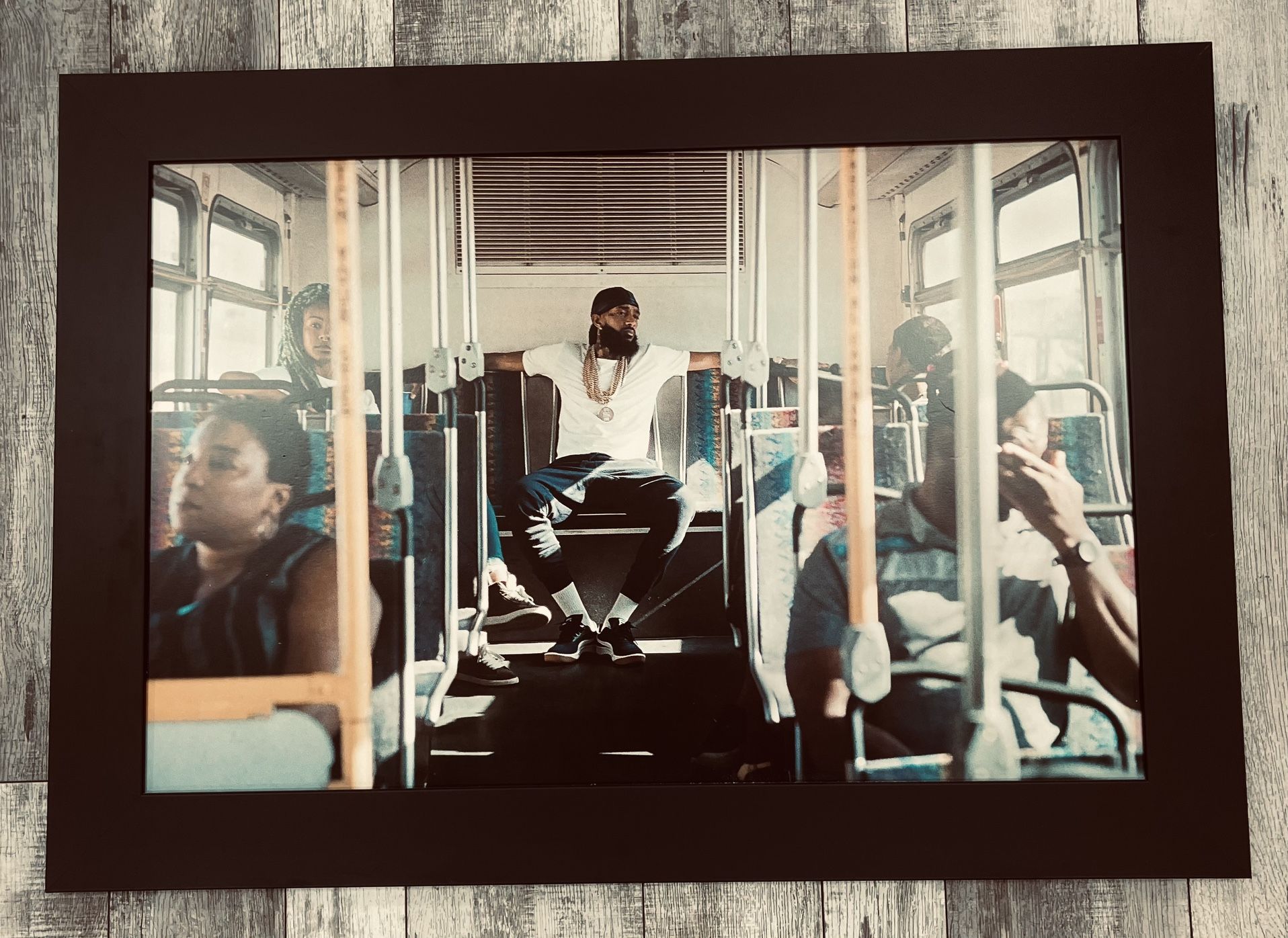 Nipsey Hussle In bus