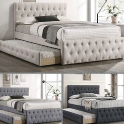 Fulltwin Beige Frenchi Double With Ortho Matres!