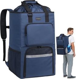 2 in 1 Laundry Bag Backpack with Shoulder Straps, Extra Large Heavy Duty