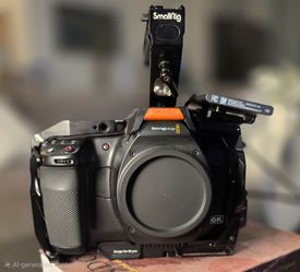 Black Magic Pocket 6K Pro (Lenses included) Kit