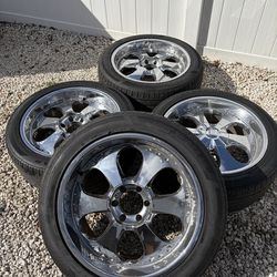 22 inch aftermarket wheels and tires