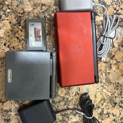 Game boy SP and DS lite