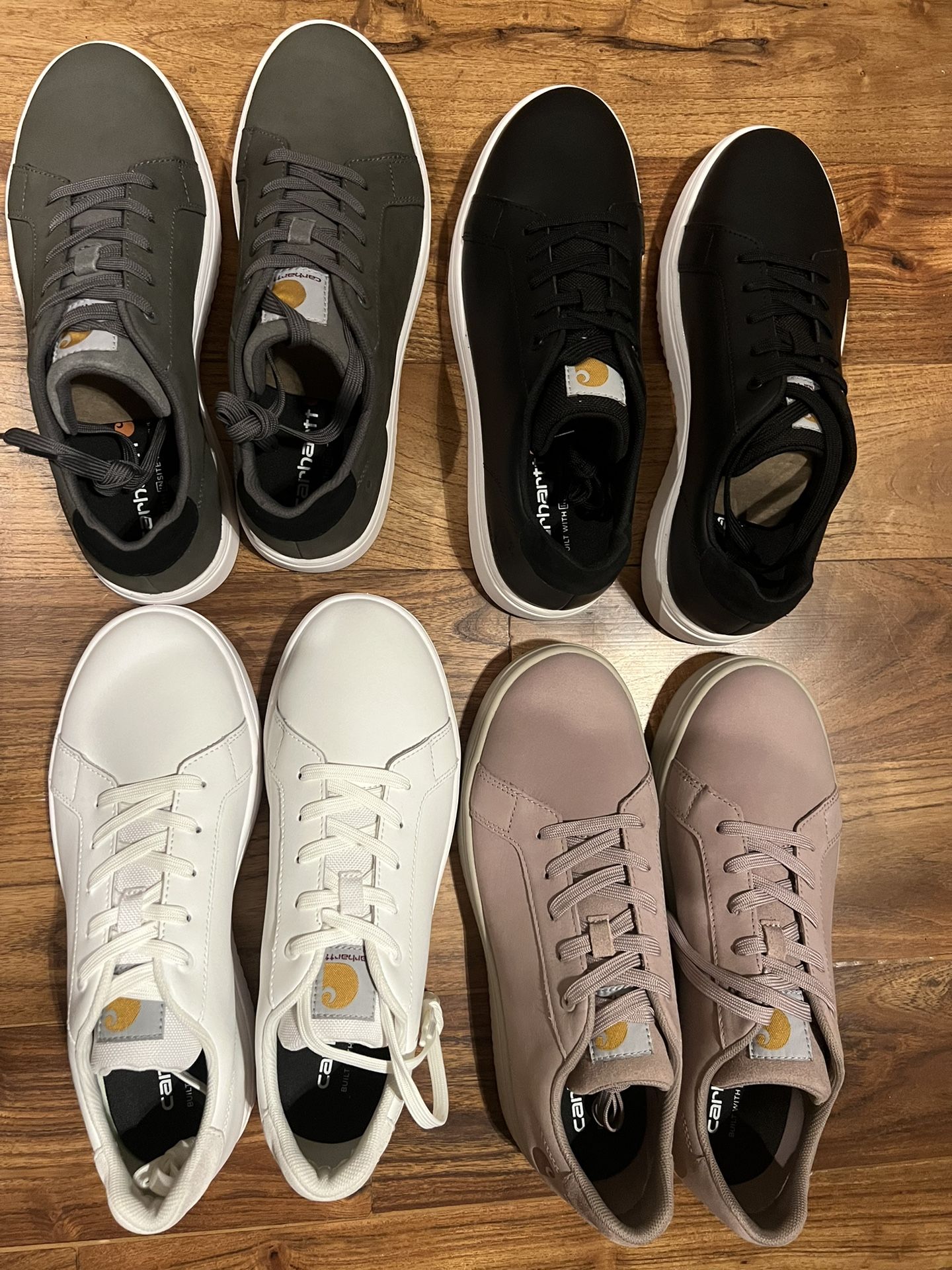 New In Box Carhartt Detroit Leather Sneakers