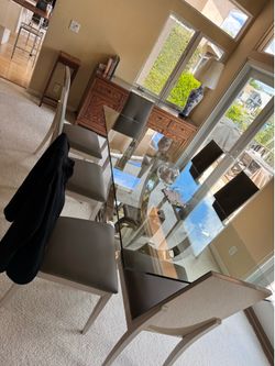 Glass Dining Table