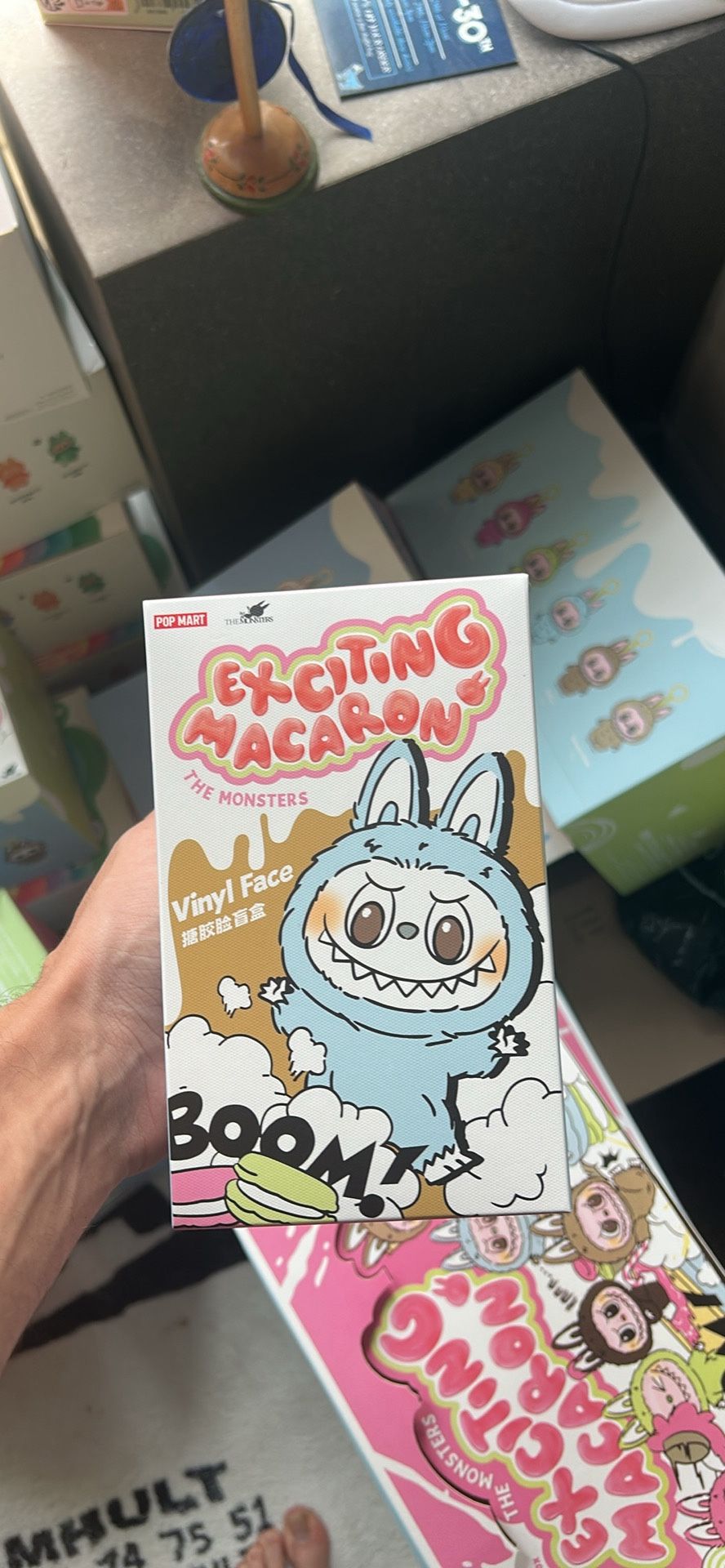 Exciting Macaron Labubu