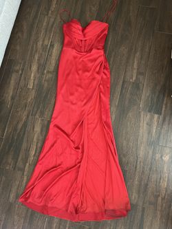 Red dress