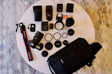 Canon 7D with everything