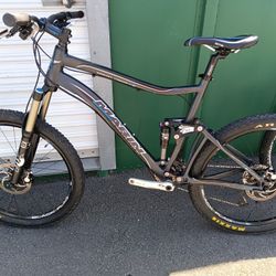 2012 Marin Xm8 29 Inch Full Suspention 