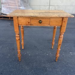 Antique Irish pine Occasional Table 